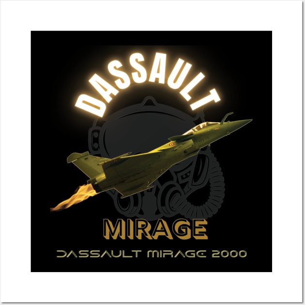 Dassault mirage Wall Art by TeeText